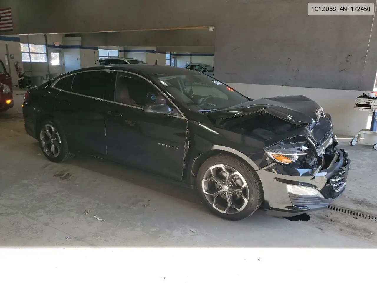 1G1ZD5ST4NF172450 2022 Chevrolet Malibu Lt