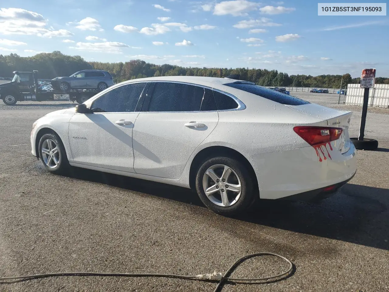 1G1ZB5ST3NF195093 2022 Chevrolet Malibu Ls