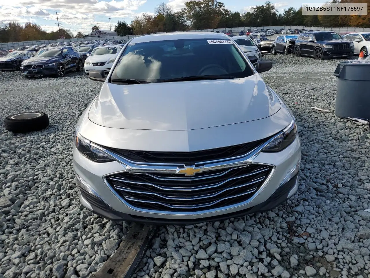 1G1ZB5ST1NF175697 2022 Chevrolet Malibu Ls