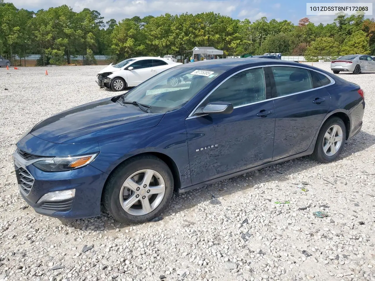1G1ZD5ST8NF172063 2022 Chevrolet Malibu Lt