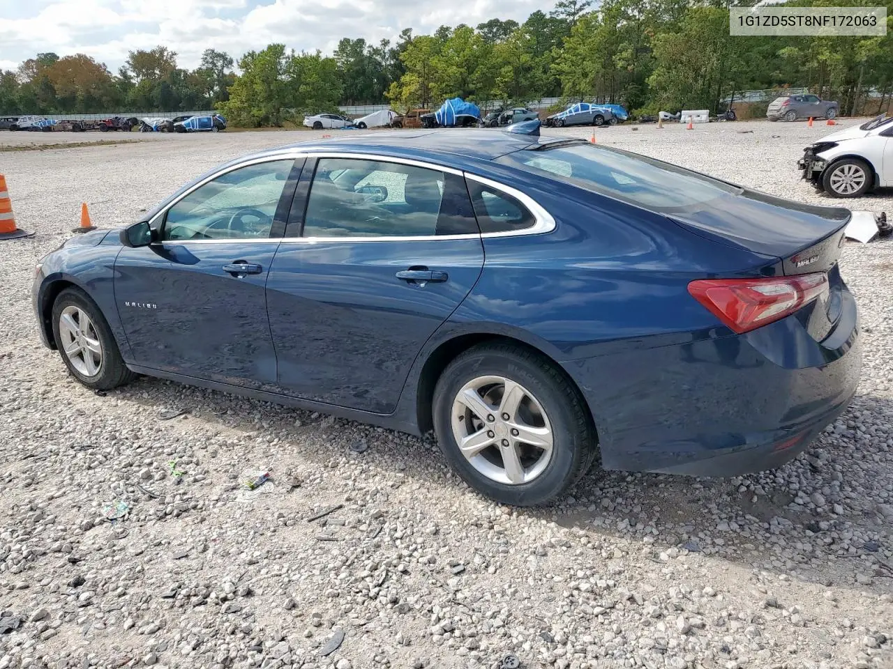1G1ZD5ST8NF172063 2022 Chevrolet Malibu Lt