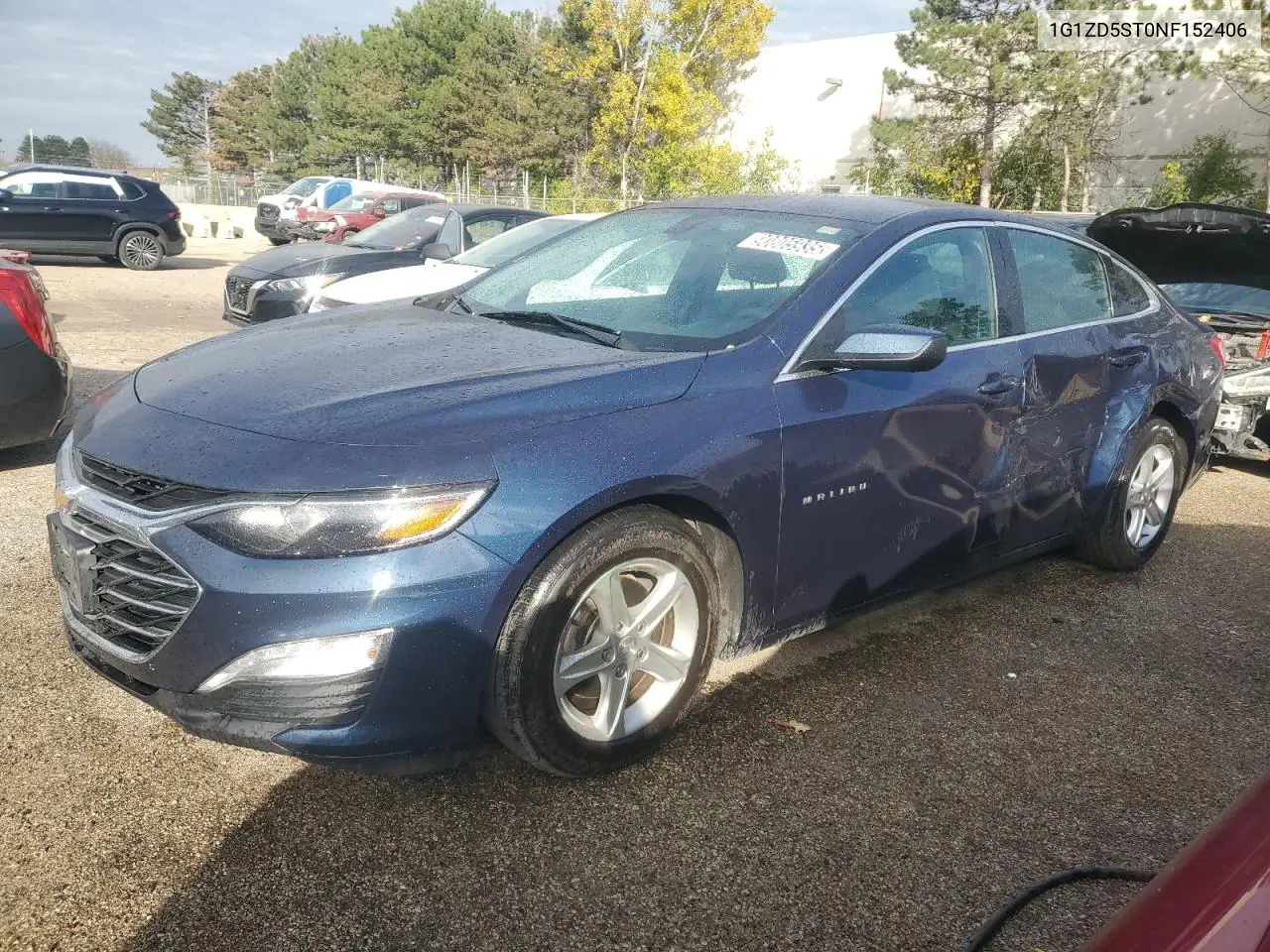 1G1ZD5ST0NF152406 2022 Chevrolet Malibu Lt