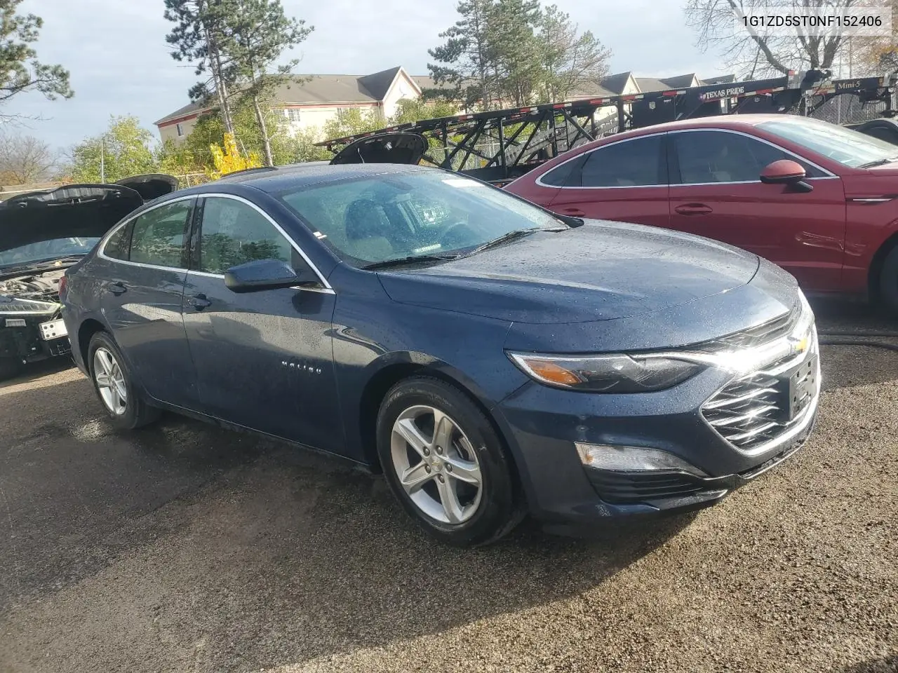 1G1ZD5ST0NF152406 2022 Chevrolet Malibu Lt