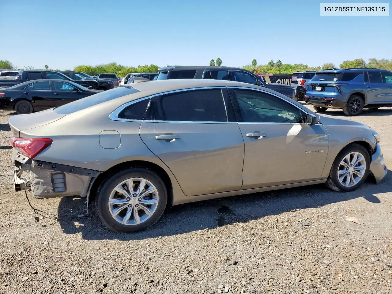 1G1ZD5ST1NF139115 2022 Chevrolet Malibu Lt