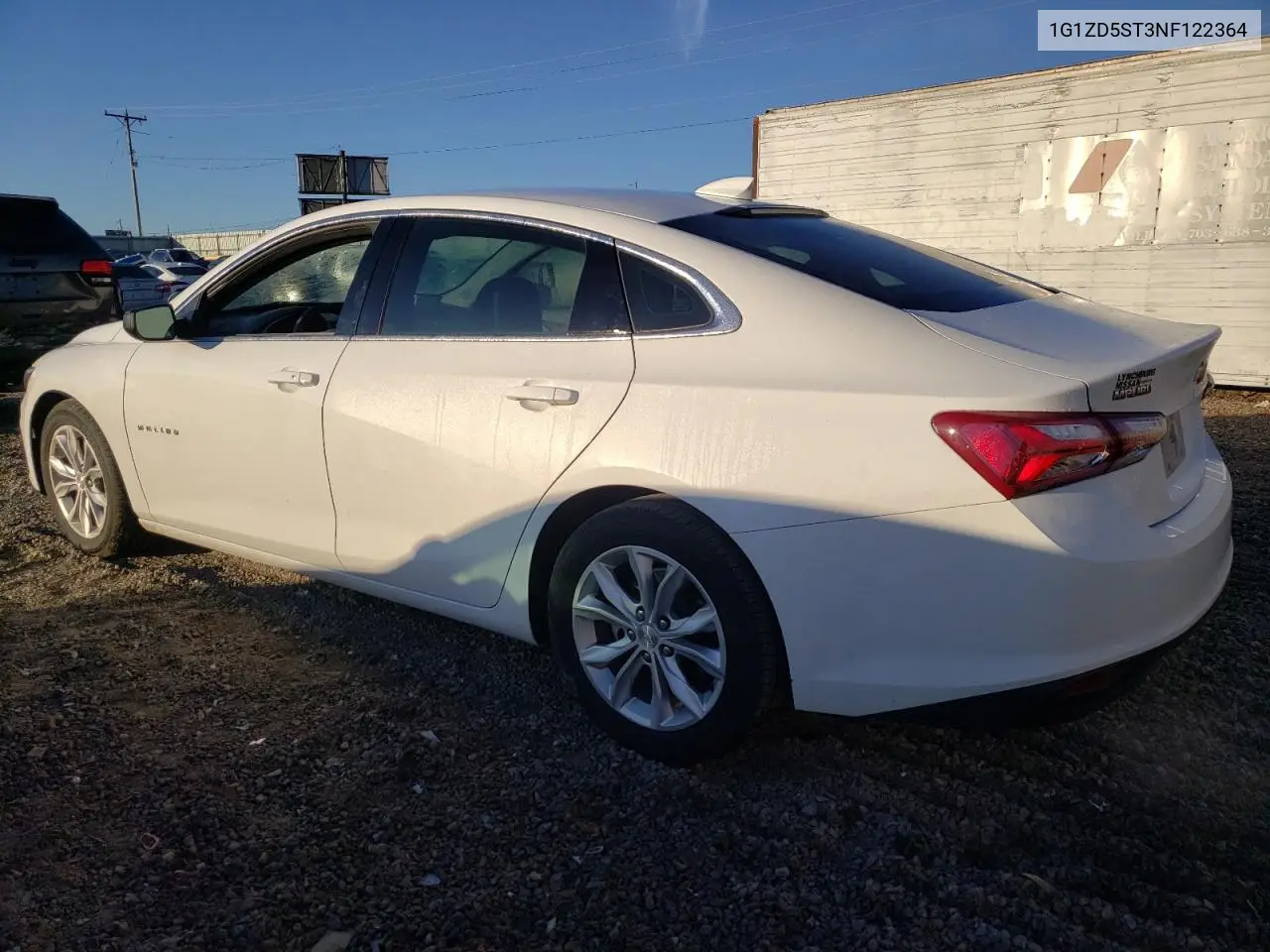 1G1ZD5ST3NF122364 2022 Chevrolet Malibu Lt
