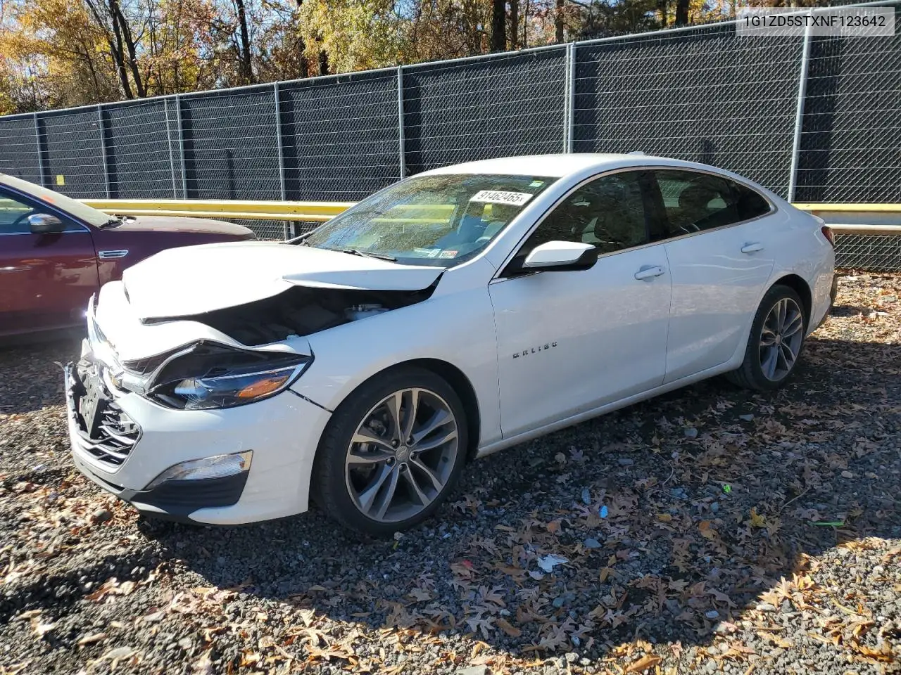 1G1ZD5STXNF123642 2022 Chevrolet Malibu Lt