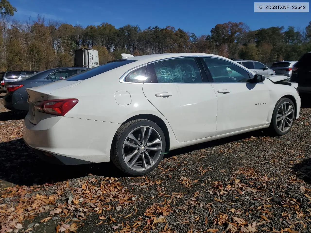 1G1ZD5STXNF123642 2022 Chevrolet Malibu Lt