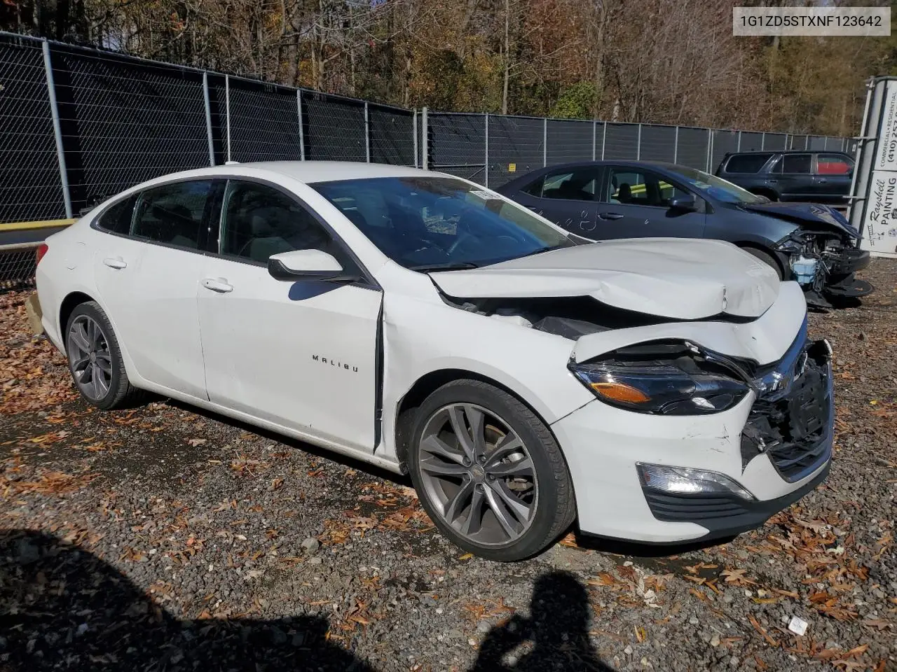 1G1ZD5STXNF123642 2022 Chevrolet Malibu Lt