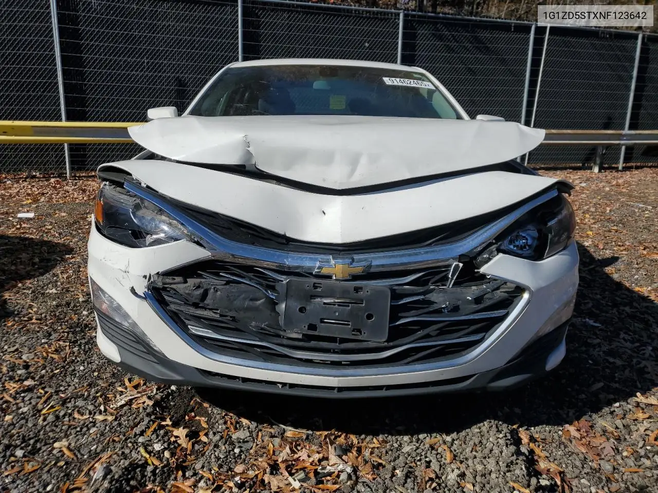 1G1ZD5STXNF123642 2022 Chevrolet Malibu Lt