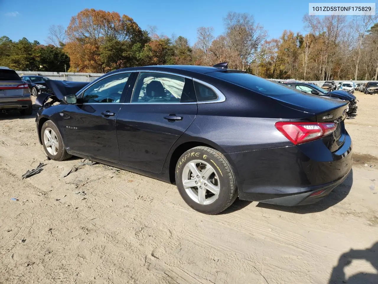 1G1ZD5ST0NF175829 2022 Chevrolet Malibu Lt