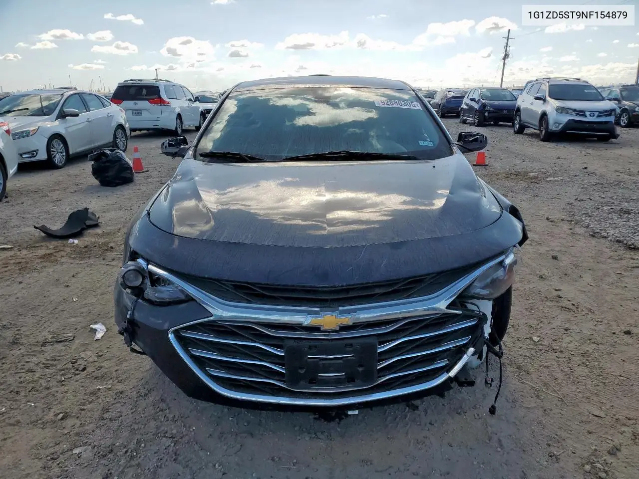 1G1ZD5ST9NF154879 2022 Chevrolet Malibu Lt
