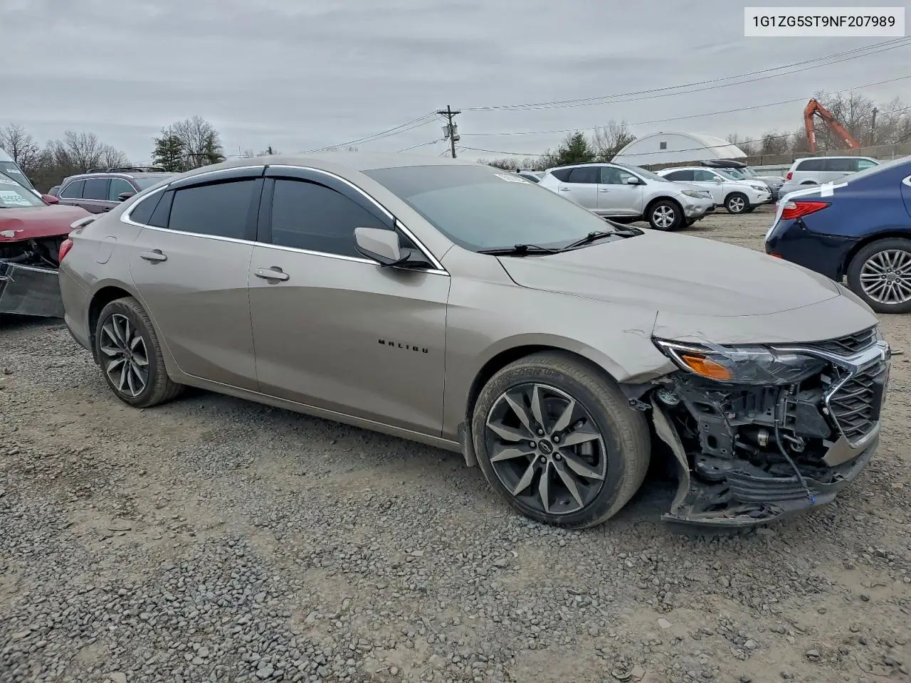 1G1ZG5ST9NF207989 2022 Chevrolet Malibu Rs