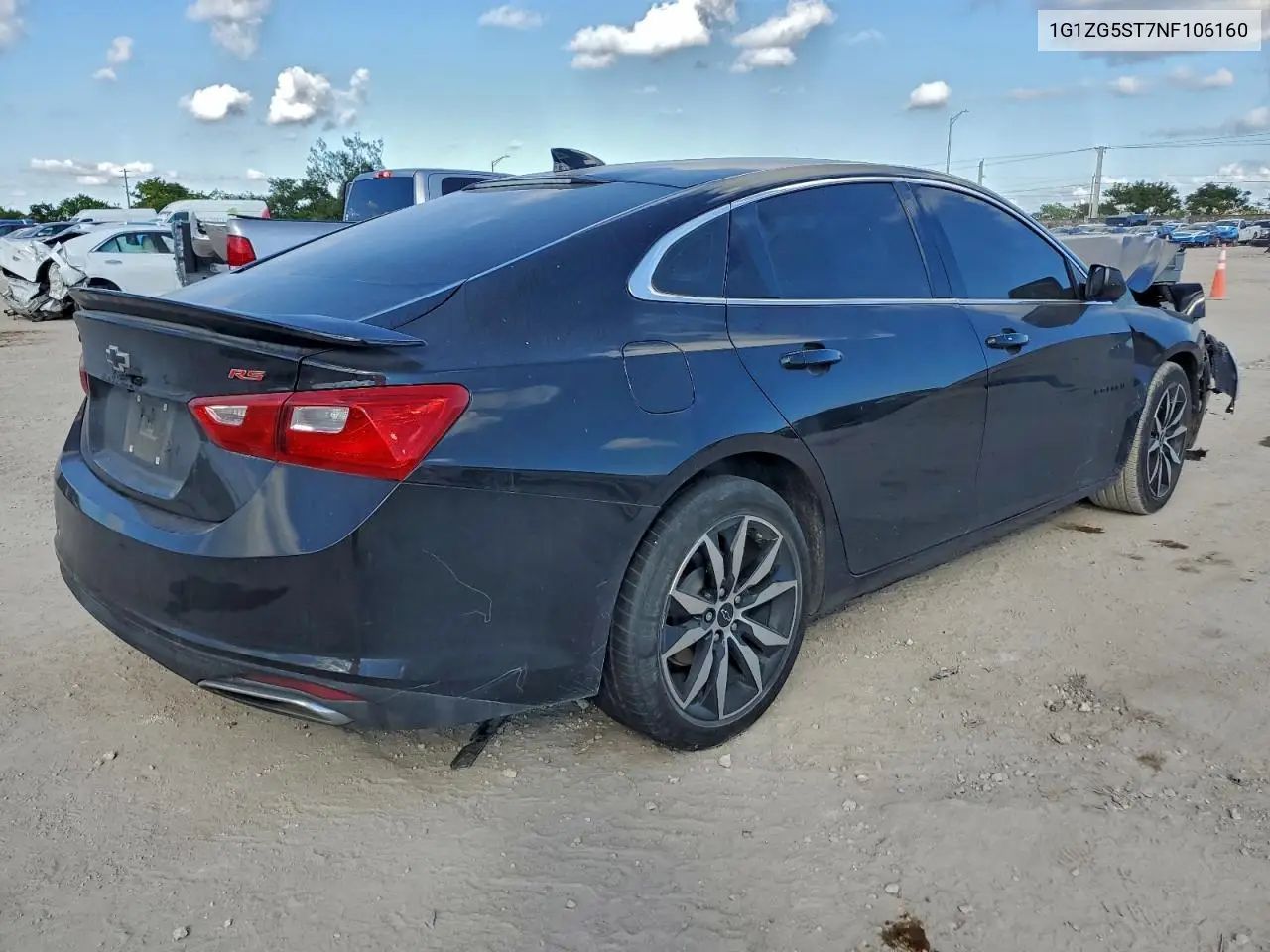 1G1ZG5ST7NF106160 2022 Chevrolet Malibu Rs