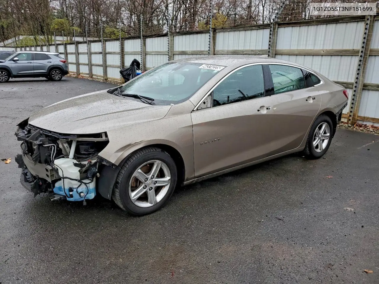 1G1ZD5ST3NF151699 2022 Chevrolet Malibu Lt
