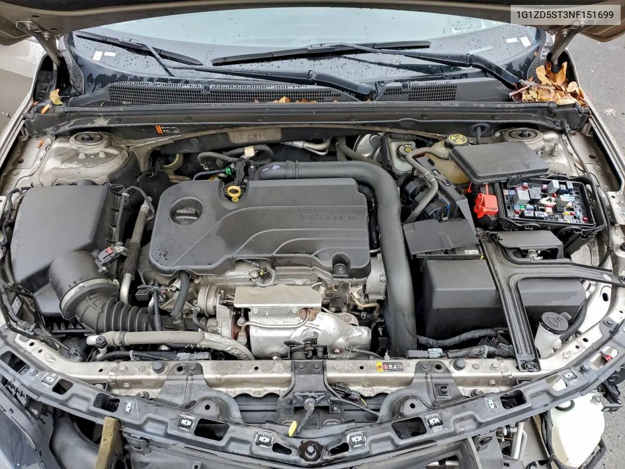 1G1ZD5ST3NF151699 2022 Chevrolet Malibu Lt