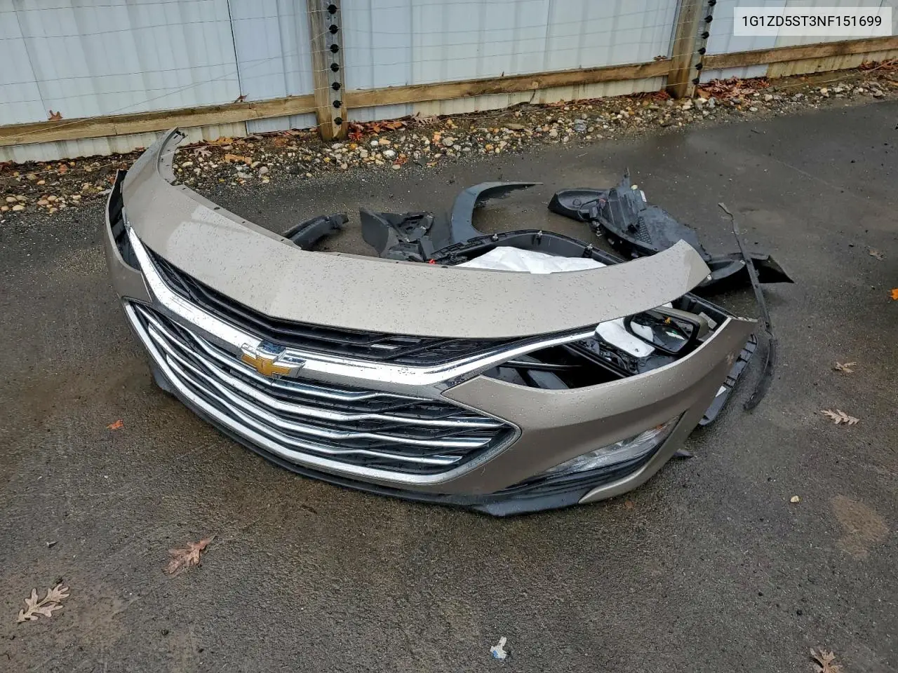 1G1ZD5ST3NF151699 2022 Chevrolet Malibu Lt