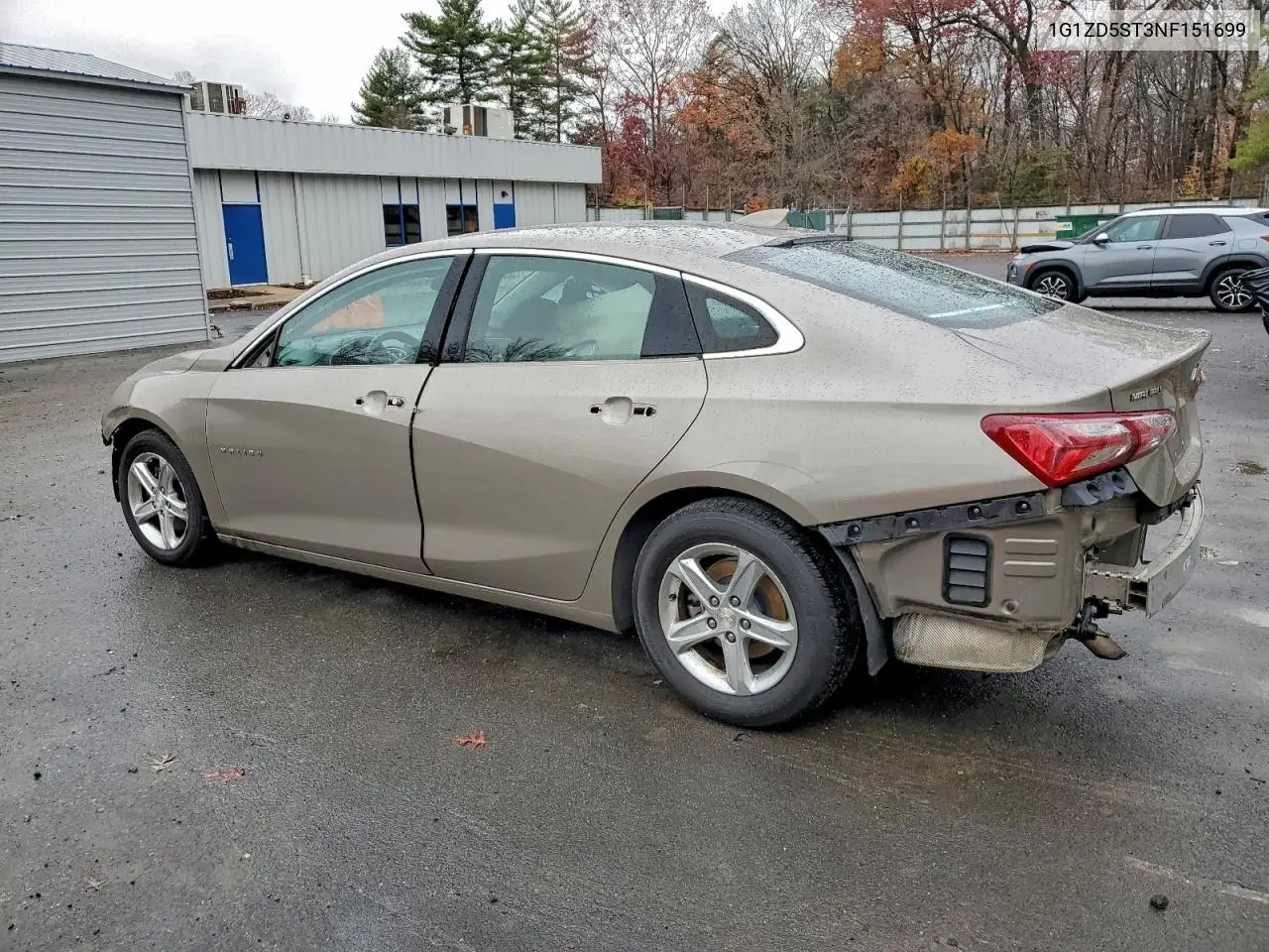 1G1ZD5ST3NF151699 2022 Chevrolet Malibu Lt
