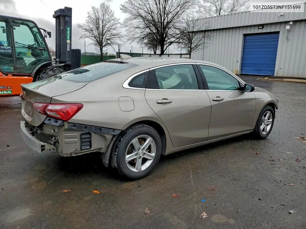 1G1ZD5ST3NF151699 2022 Chevrolet Malibu Lt