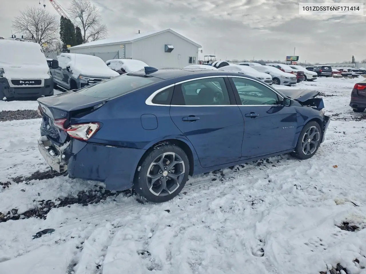 1G1ZD5ST6NF171414 2022 Chevrolet Malibu Lt