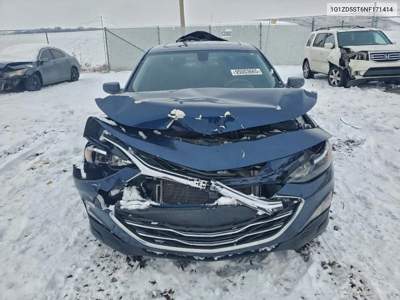 1G1ZD5ST6NF171414 2022 Chevrolet Malibu Lt