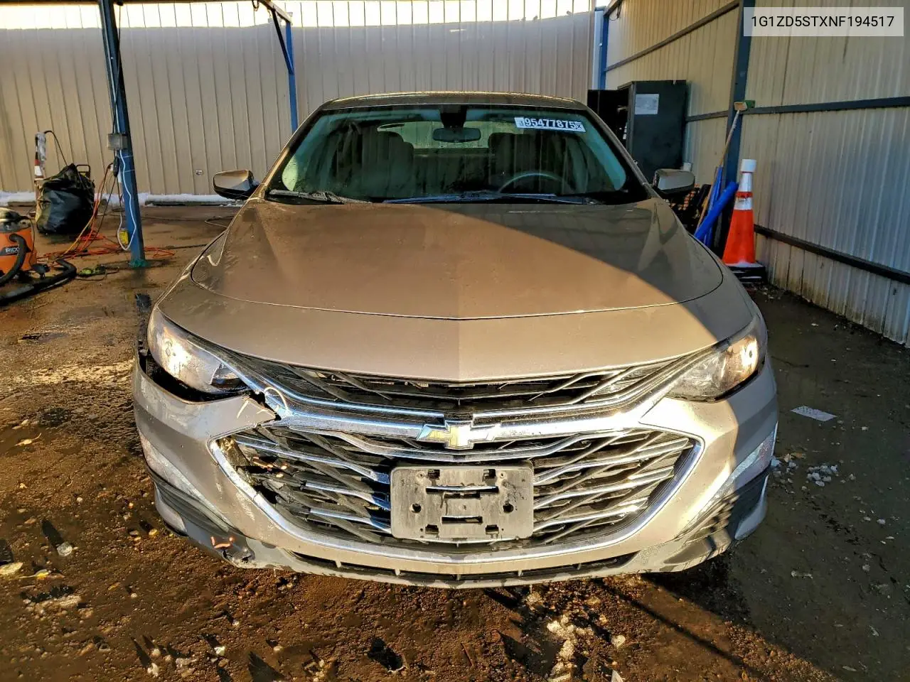 1G1ZD5STXNF194517 2022 Chevrolet Malibu Lt