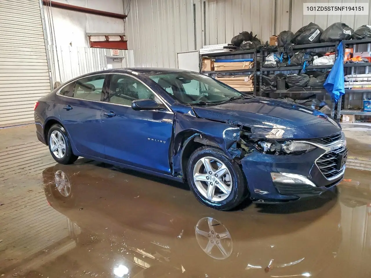 1G1ZD5ST5NF194151 2022 Chevrolet Malibu Lt