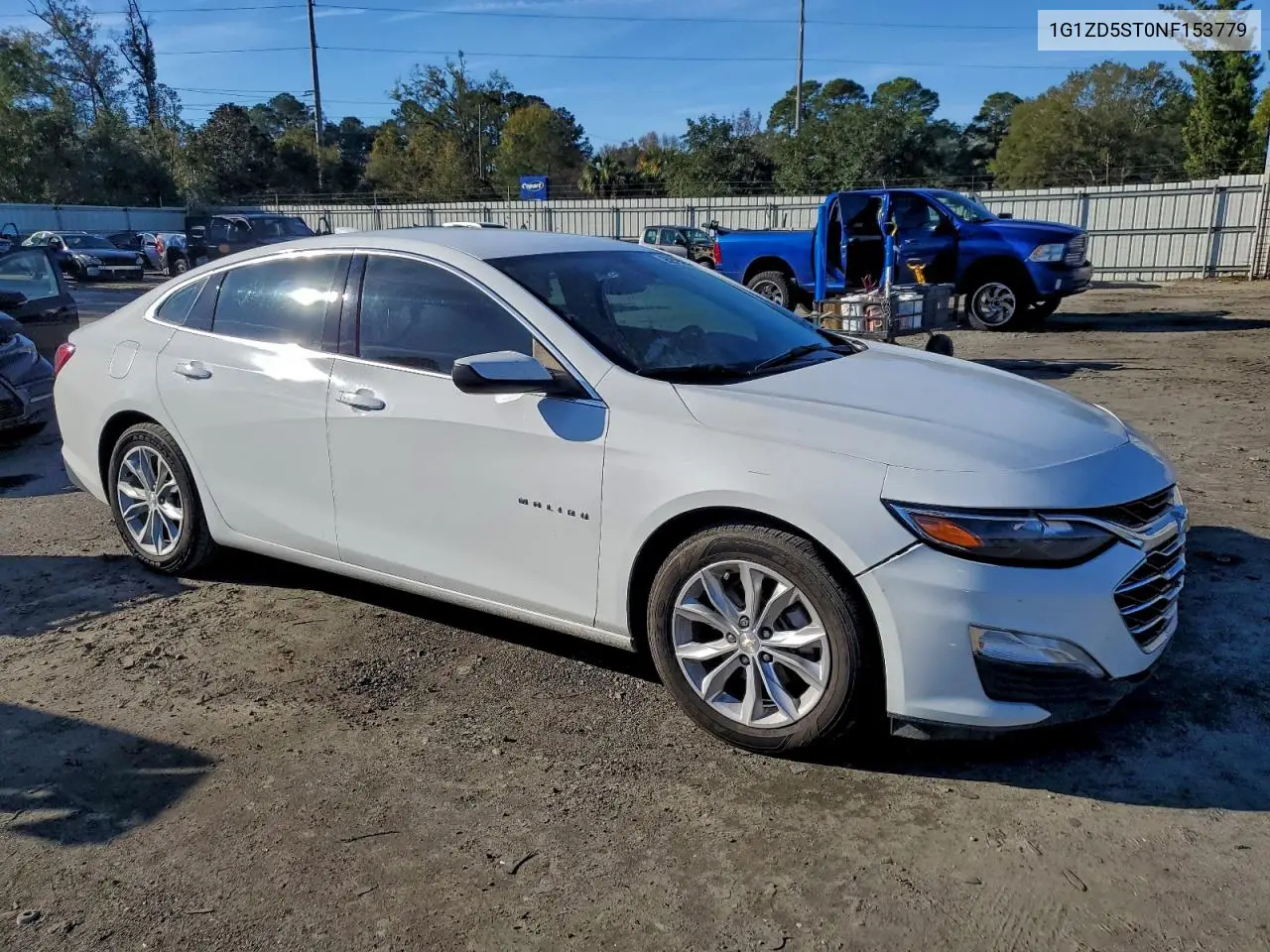 1G1ZD5ST0NF153779 2022 Chevrolet Malibu Lt