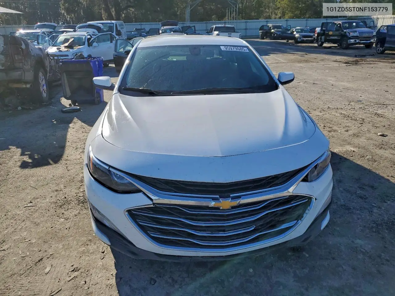 1G1ZD5ST0NF153779 2022 Chevrolet Malibu Lt