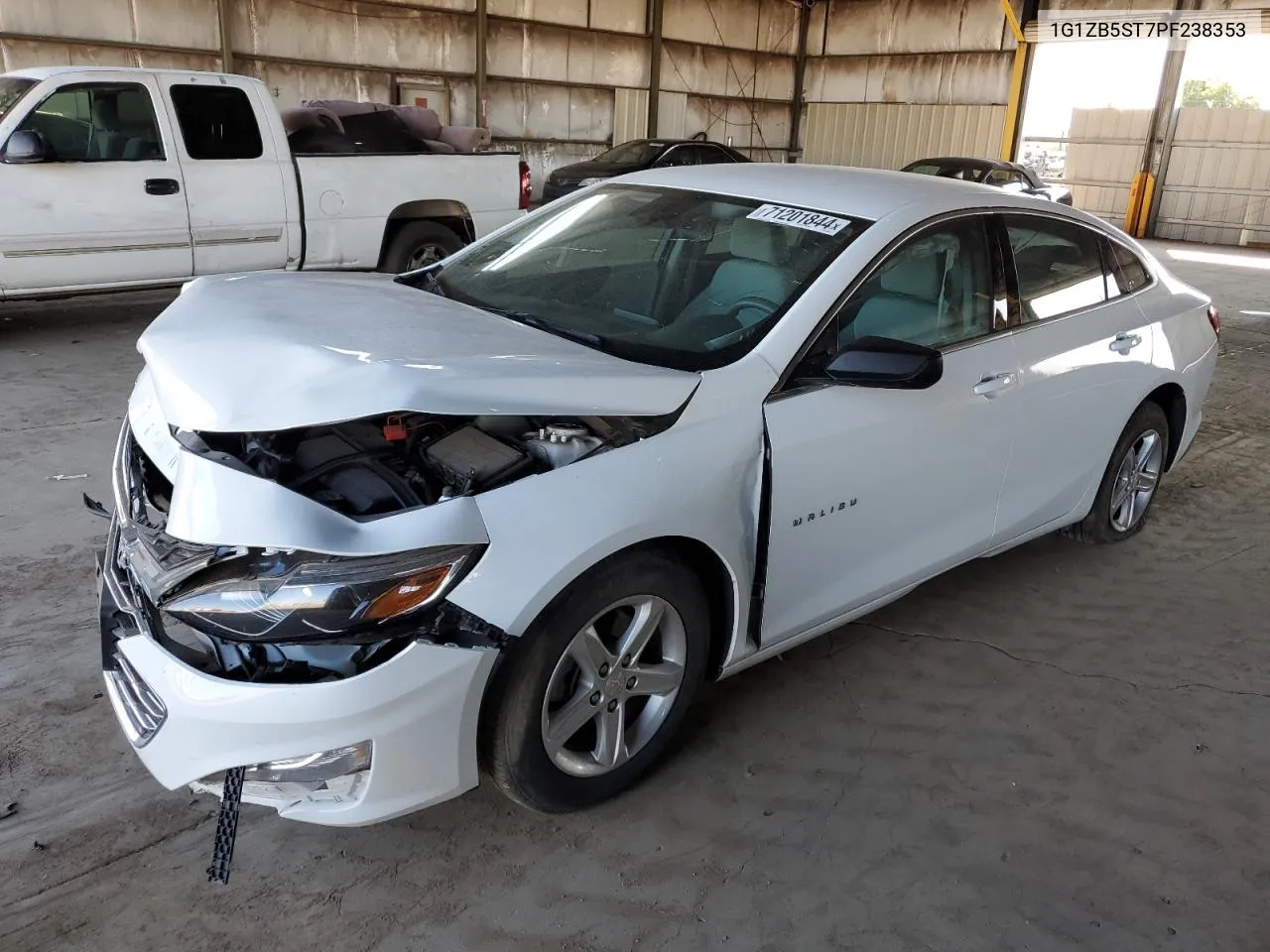 2023 Chevrolet Malibu Ls VIN: 1G1ZB5ST7PF238353 Lot: 71201844