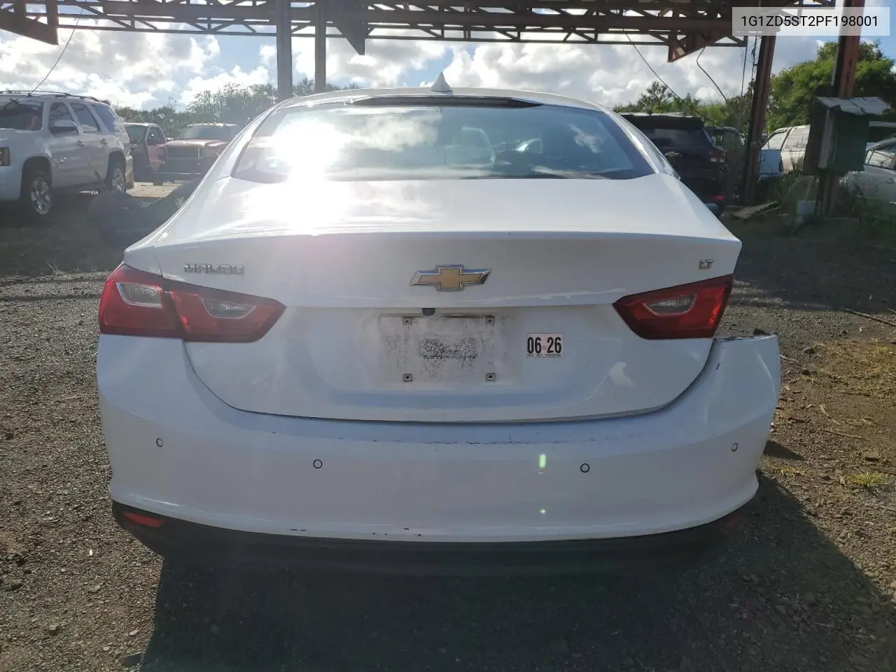 1G1ZD5ST2PF198001 2023 Chevrolet Malibu Lt