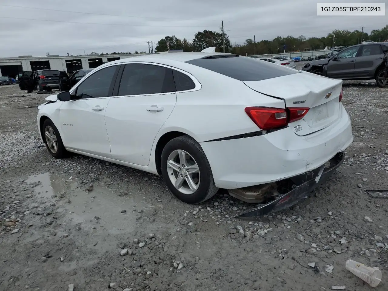 1G1ZD5ST0PF210243 2023 Chevrolet Malibu Lt