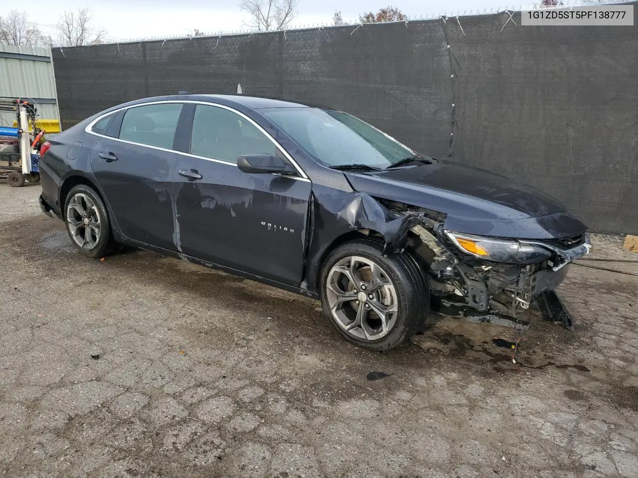 1G1ZD5ST5PF138777 2023 Chevrolet Malibu Lt