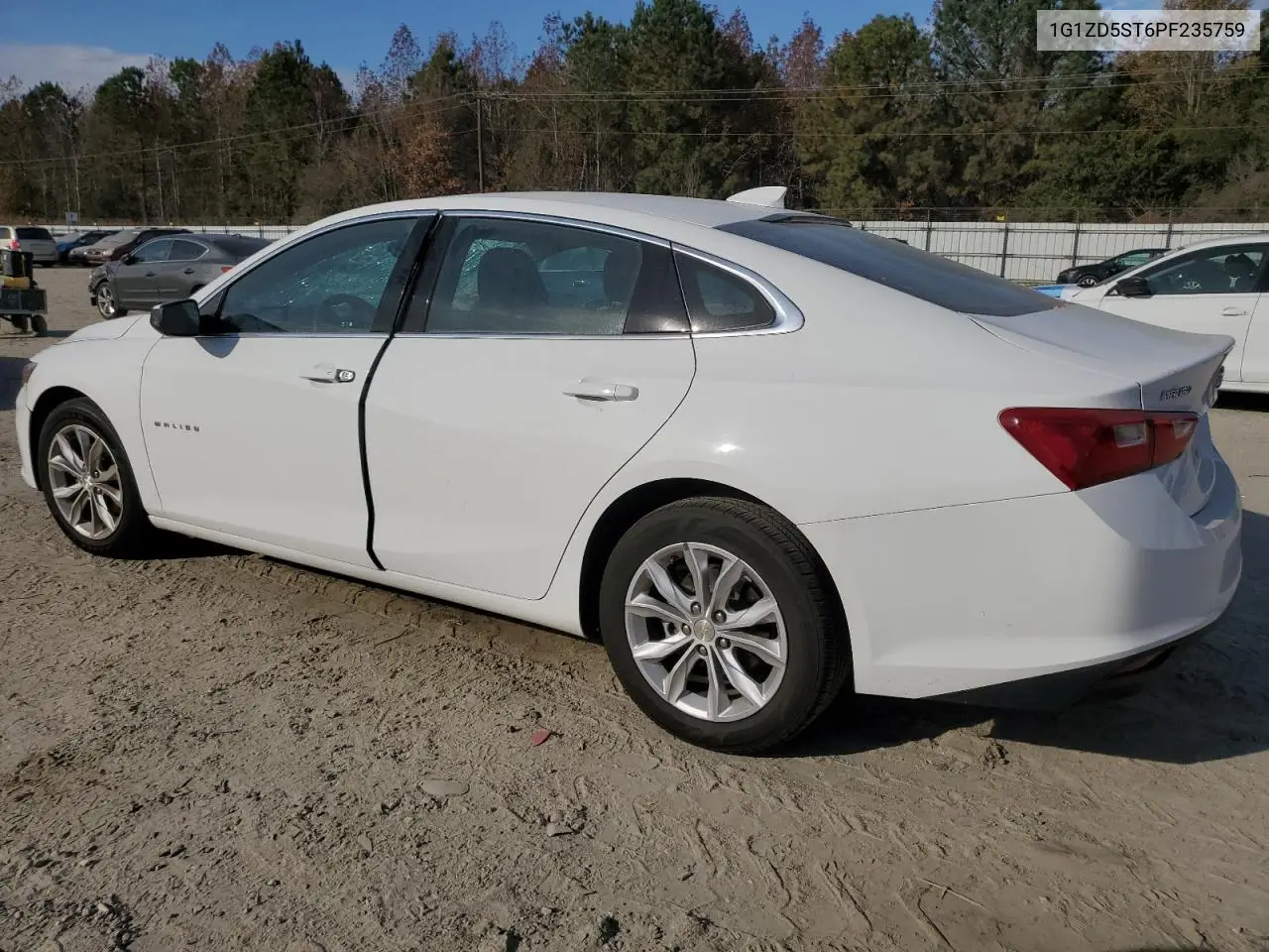 1G1ZD5ST6PF235759 2023 Chevrolet Malibu Lt