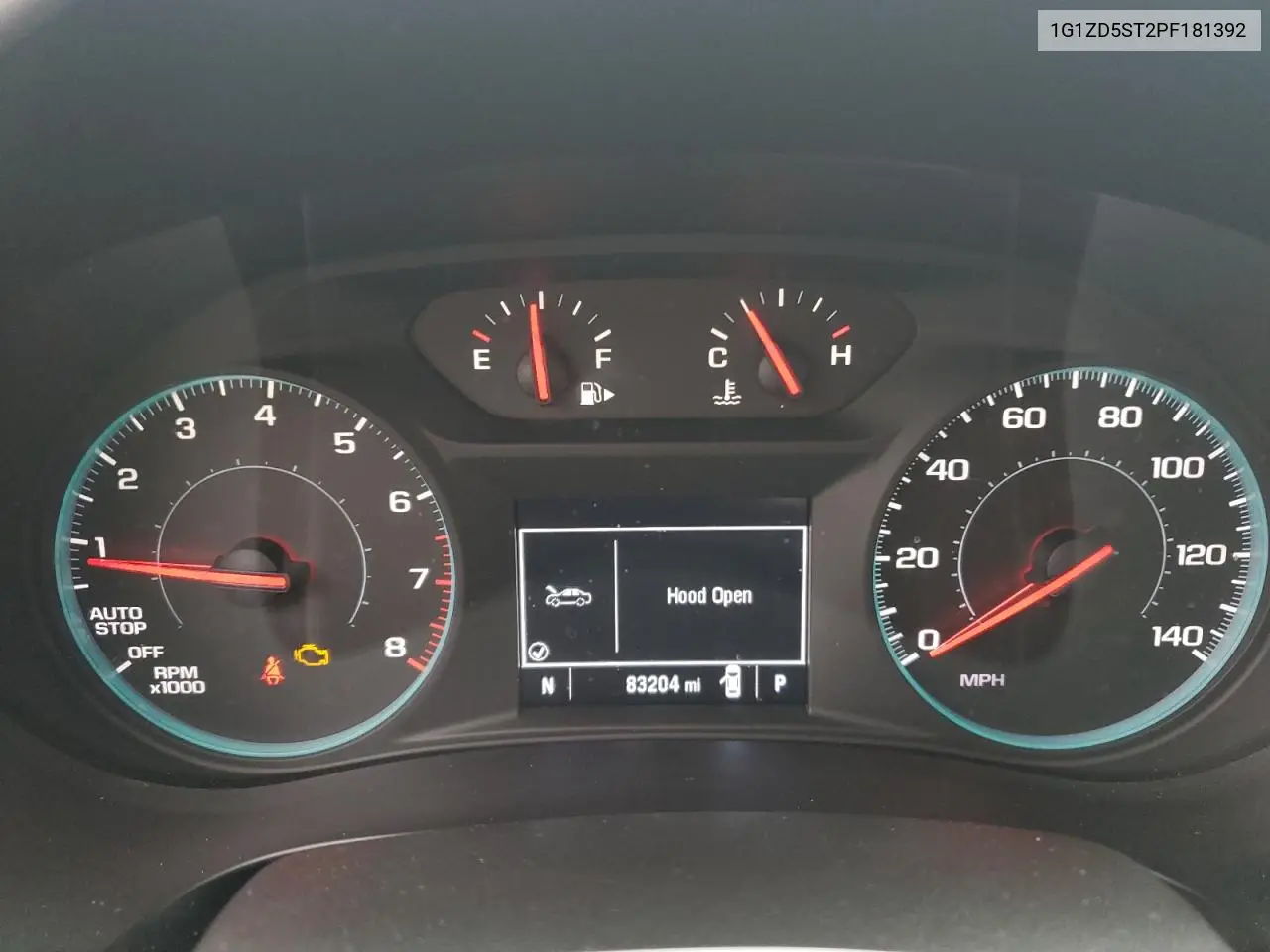 1G1ZD5ST2PF181392 2023 Chevrolet Malibu Lt