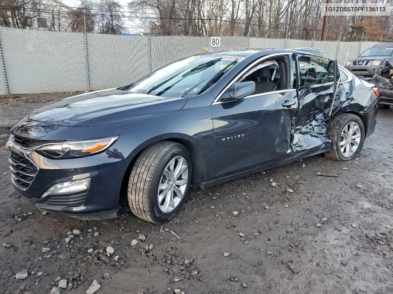 1G1ZD5ST0PF136113 2023 Chevrolet Malibu Lt