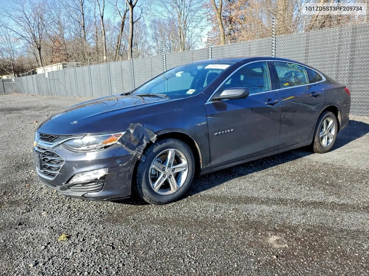 1G1ZD5ST3PF209734 2023 Chevrolet Malibu Lt