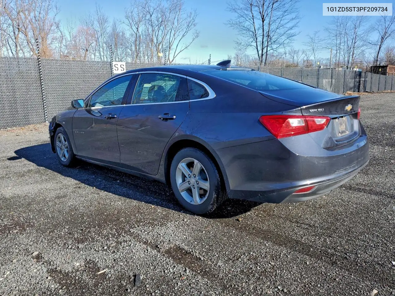 1G1ZD5ST3PF209734 2023 Chevrolet Malibu Lt