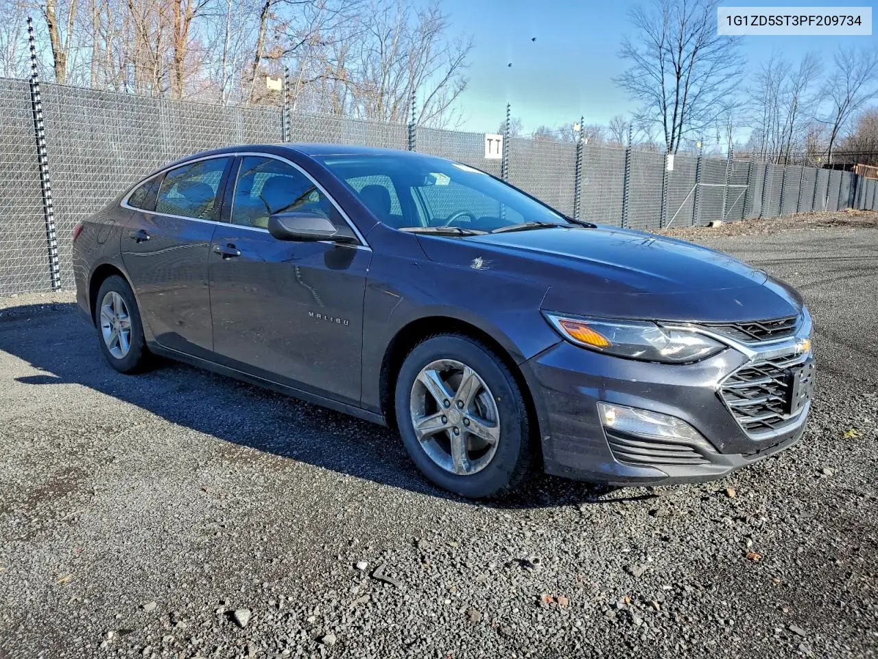 1G1ZD5ST3PF209734 2023 Chevrolet Malibu Lt