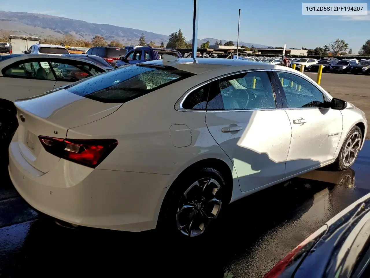 1G1ZD5ST2PF194207 2023 Chevrolet Malibu Lt