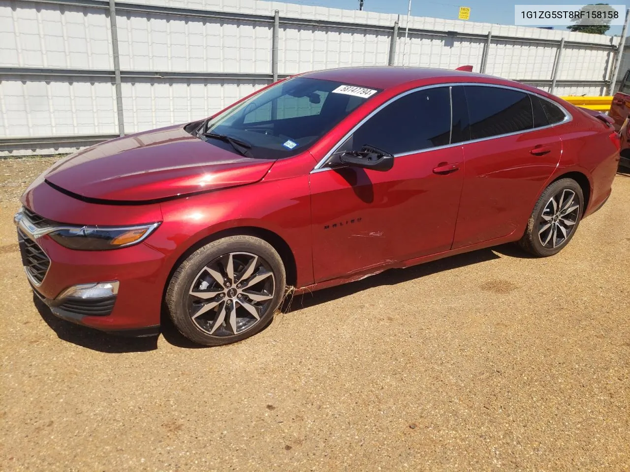 2024 Chevrolet Malibu Rs VIN: 1G1ZG5ST8RF158158 Lot: 58147794