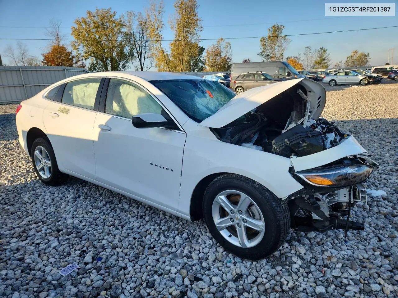 1G1ZC5ST4RF201387 2024 Chevrolet Malibu Ls