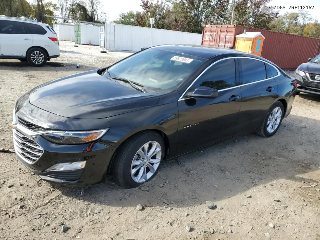 1G1ZD5ST7RF112152 2024 Chevrolet Malibu Lt