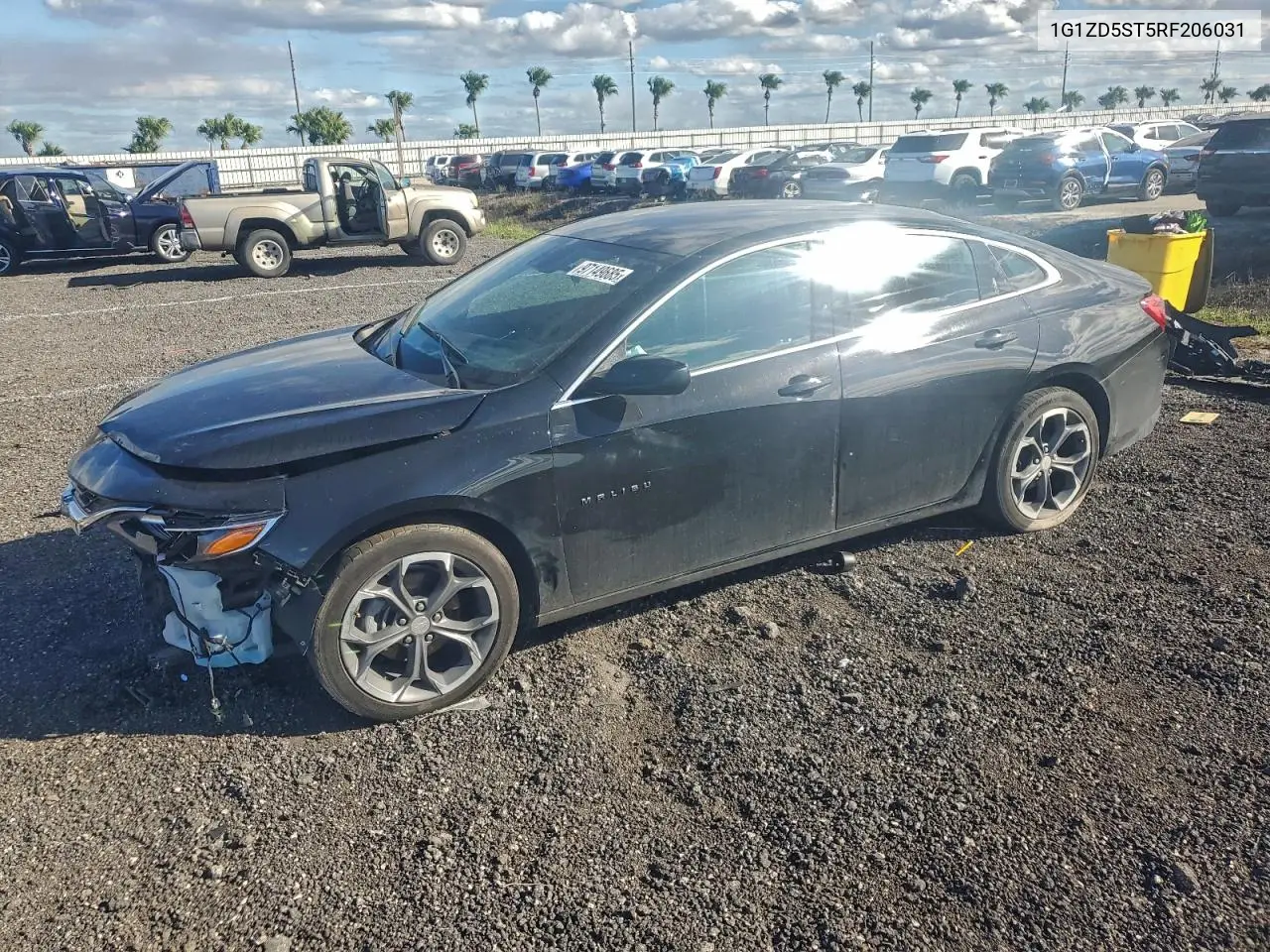 1G1ZD5ST5RF206031 2024 Chevrolet Malibu Lt