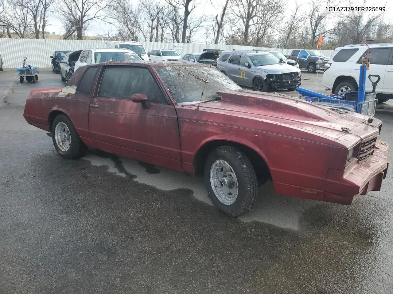 1G1AZ3793ER225699 1984 Chevrolet Monte Carlo