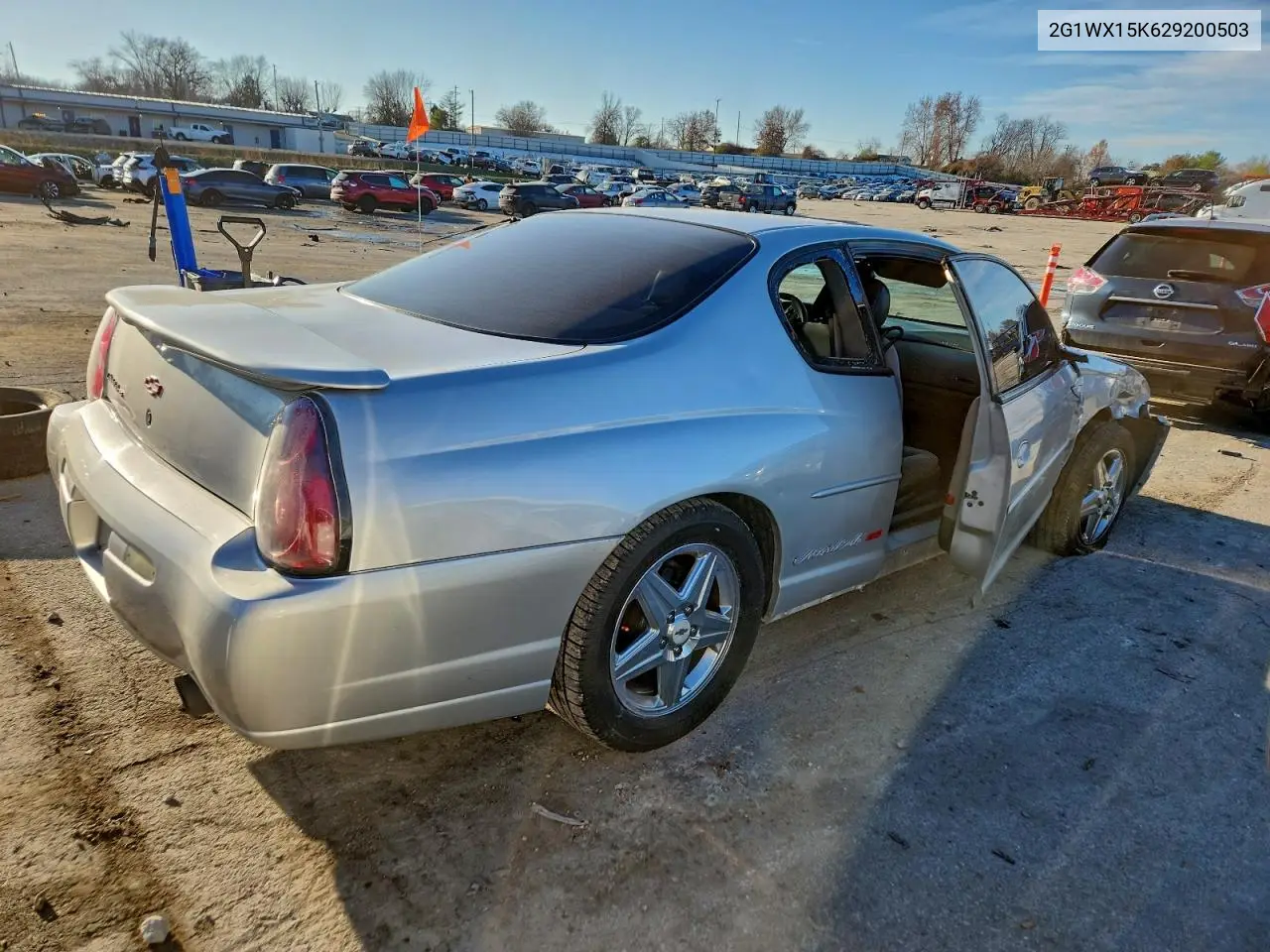2G1WX15K629200503 2002 Chevrolet Monte Carlo Ss