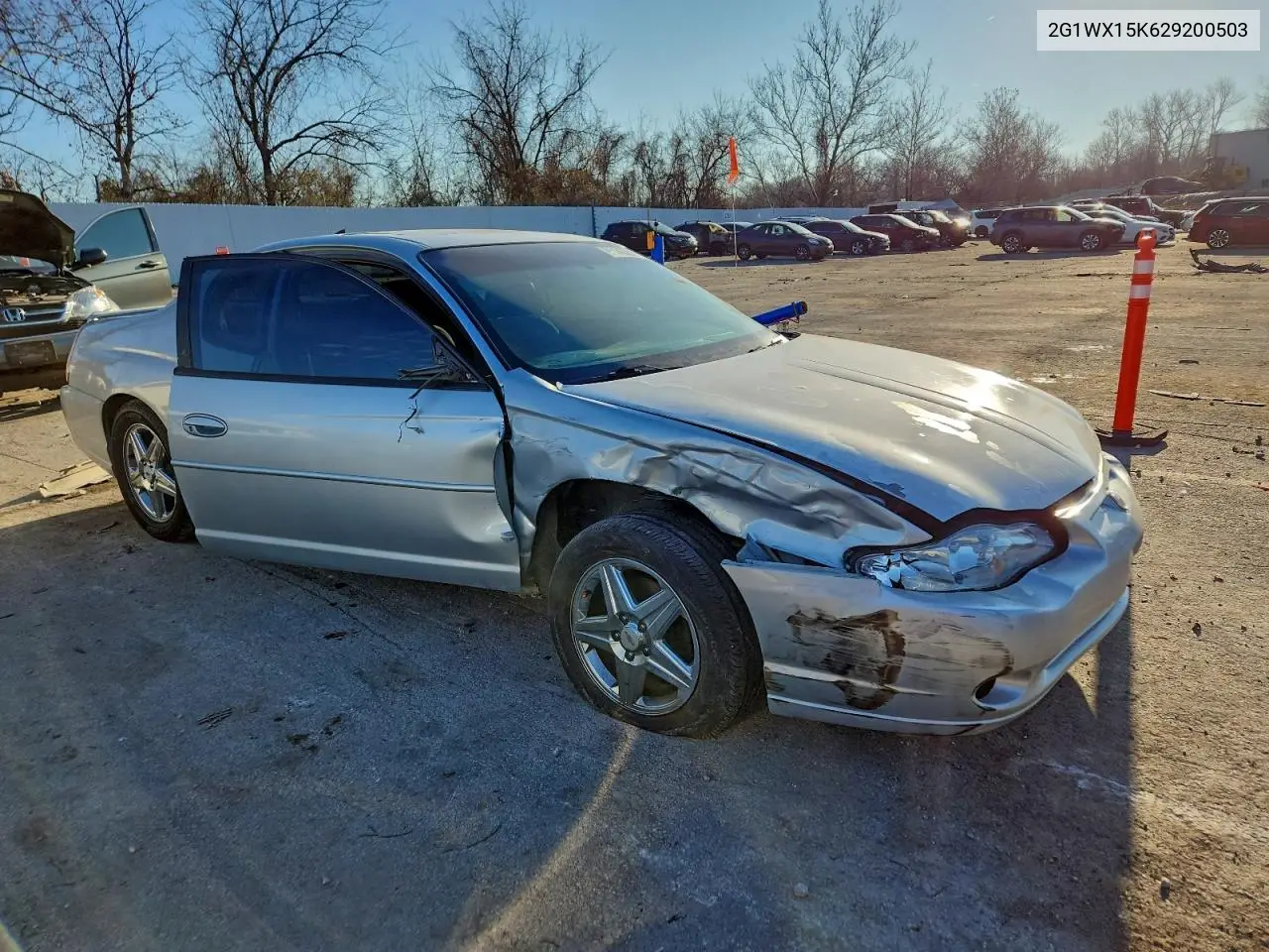 2G1WX15K629200503 2002 Chevrolet Monte Carlo Ss