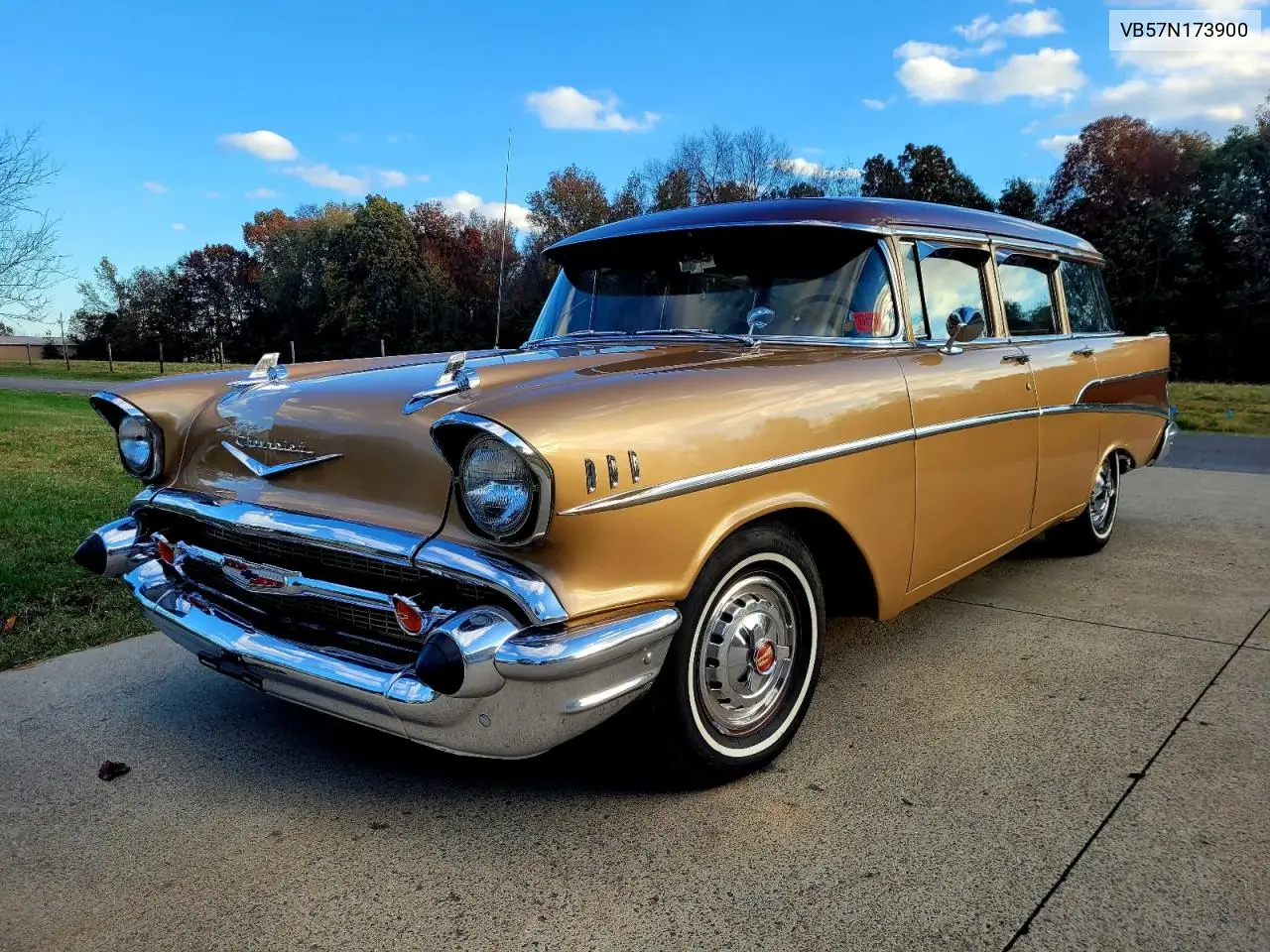 VB57N173900 1957 Chevrolet Wagon