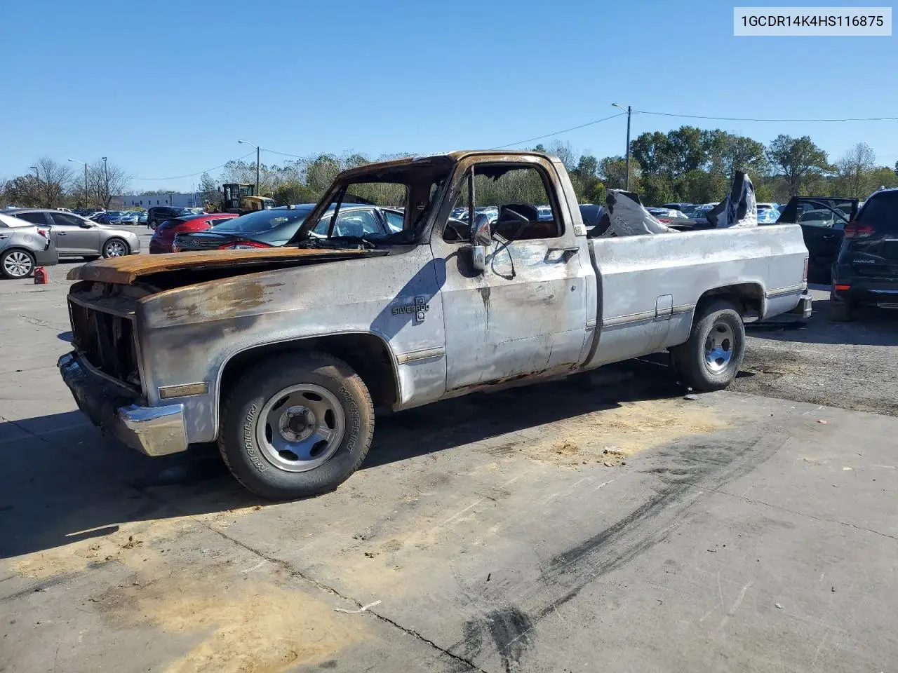 1GCDR14K4HS116875 1987 Chevrolet R10
