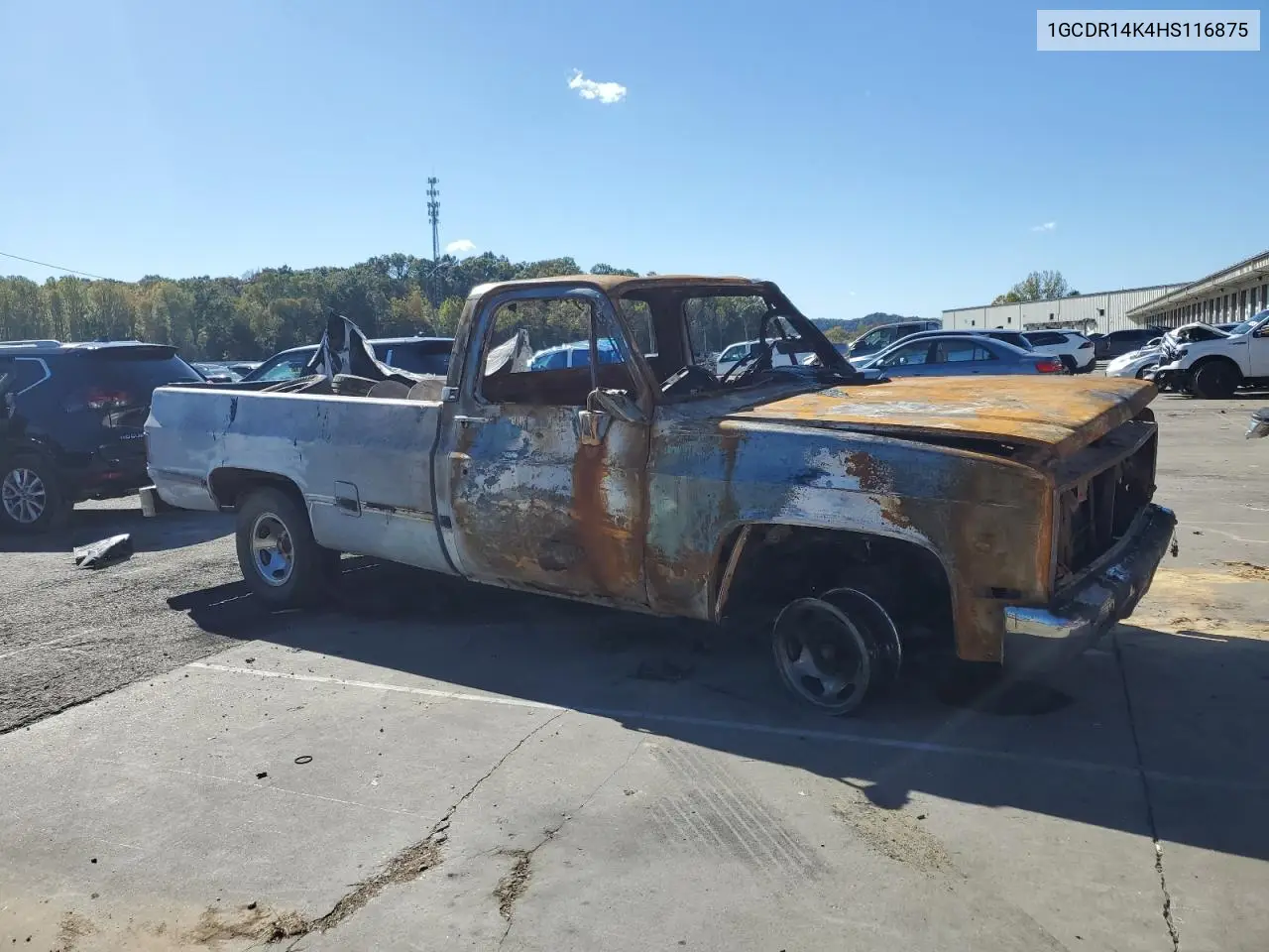 1GCDR14K4HS116875 1987 Chevrolet R10