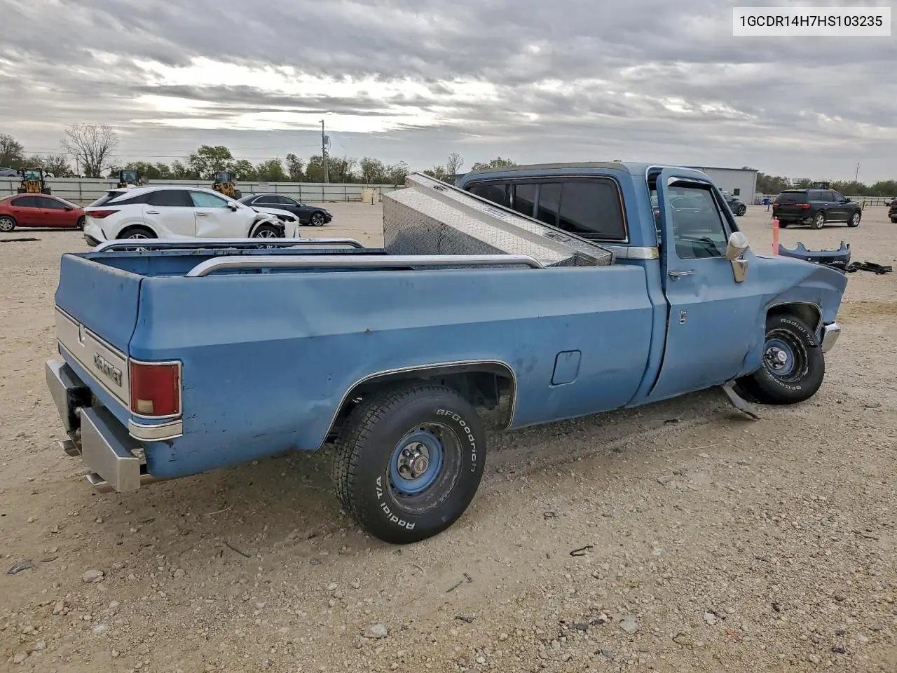1GCDR14H7HS103235 1987 Chevrolet R10